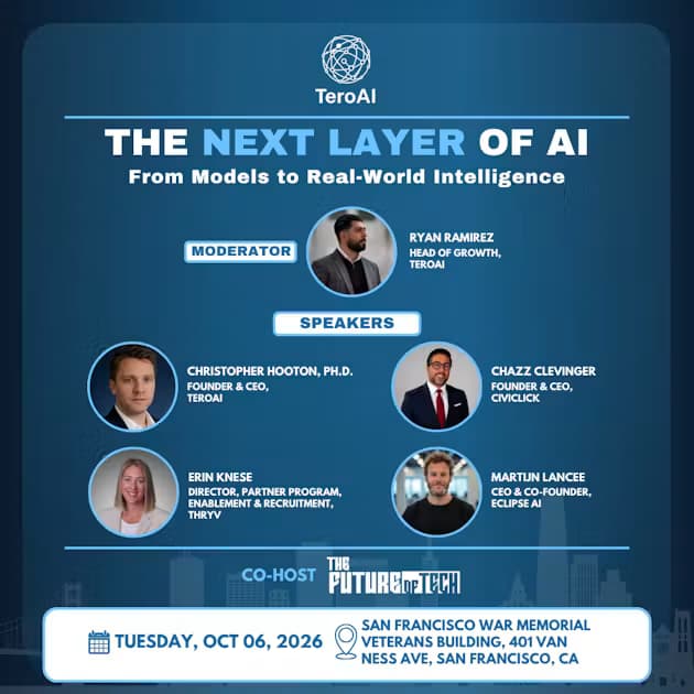 The Next Layer of AI: From Models to Real-World Intelligence poster